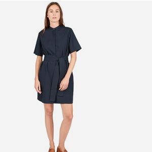 Everlane navy blue dress